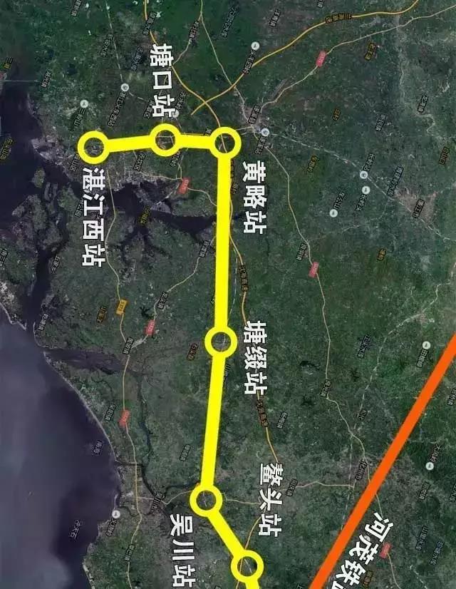 线路的意义 深茂铁路建成后,将成为首条连接珠三角核心城市与粤西