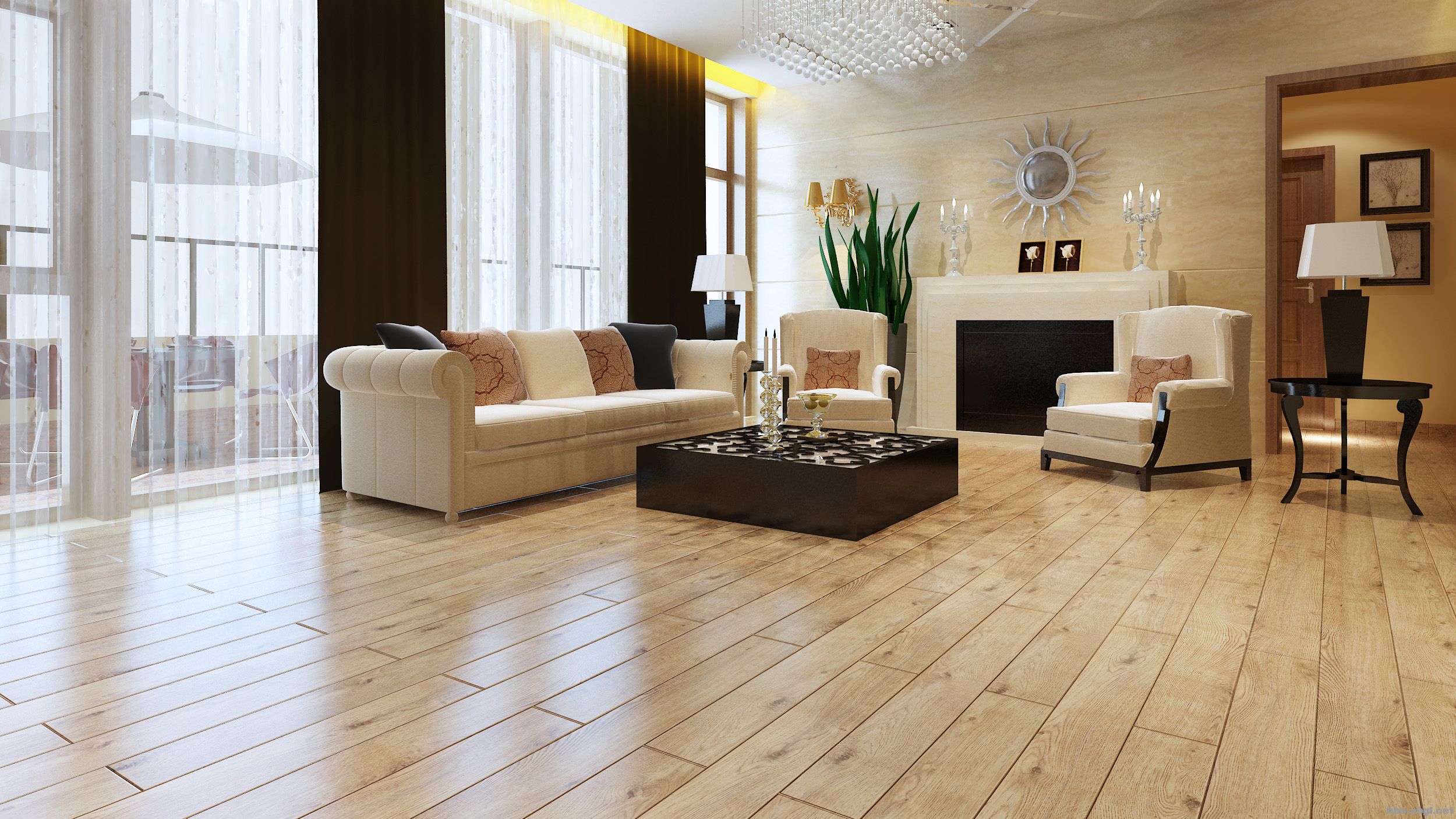 地板瓷砖效果图|三维|建筑/空间|亮点Design - 原创作品 - 站酷 (ZCOOL)