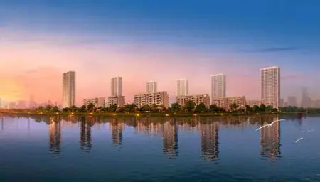 水岸效果图