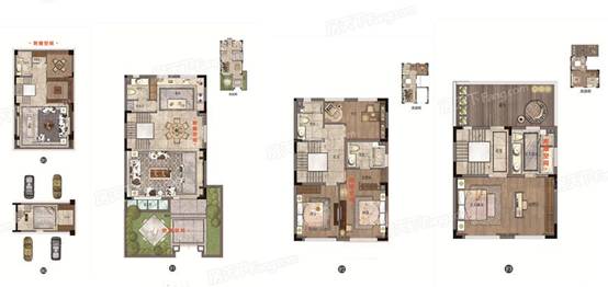 【户型点评】路劲蠡湖院子丨162-165㎡户型鉴赏