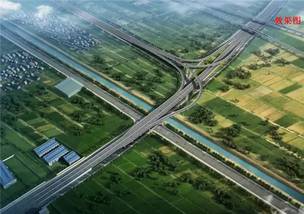 高大上!太仓首条三层立交城市快速公路开工建设