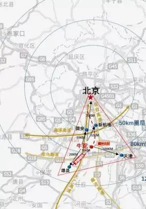 固安是离北京新机场极近的空港核心区,地铁四号线规划将延长至此地