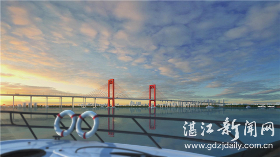 湛江"一湾两岸"重要连接载体 调顺跨海大桥新设计方案"出炉