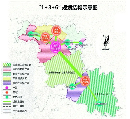 青白江规划图