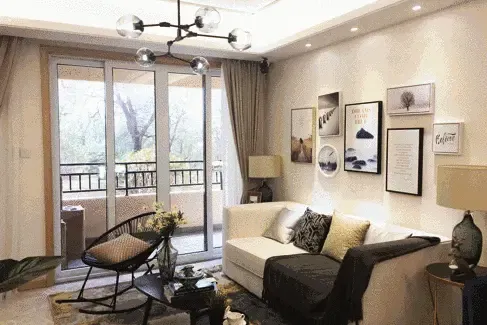 132㎡荣悦户型独有阔绰四房设计空间布局合理主卧独立套房设计 多