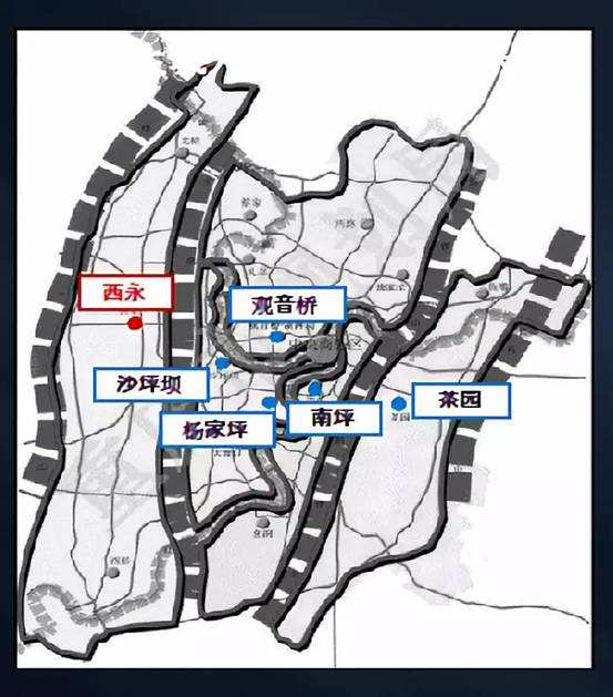 首先,大学城高校教职工及西永园区管委会,将带来大量的公务员及企事业