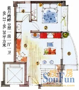 蓝月湾畔