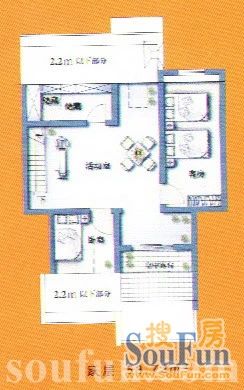 天晴花园户型图