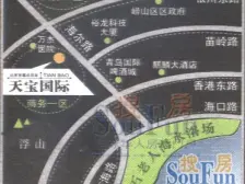 带家具 天宝115平 3.8万 盛和大厦名汇华润万象城白金