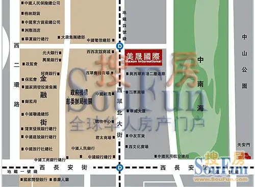 西单广场商业图片相册,平面图,样板间图,装修效果图,实景图_北京商铺