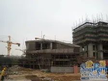 用到450平 万科跃三层挑高九米 三面采光 800万装修