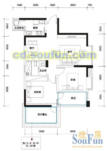户型图1/1