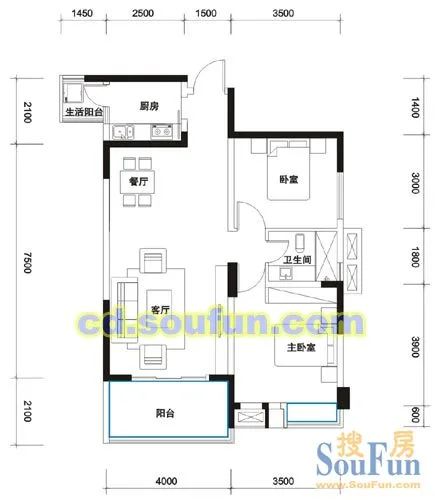 户型图1/1