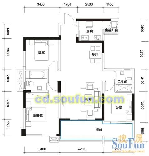 户型图1/1