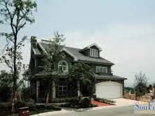 西郊庄园独栋别墅,环境优美,户型端正,采光视野不错