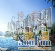 鹿麓岛蓝湾南北通厅两室独立厨房卫生间带窗可看海景