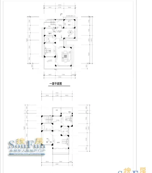 青城山语间别墅户型图