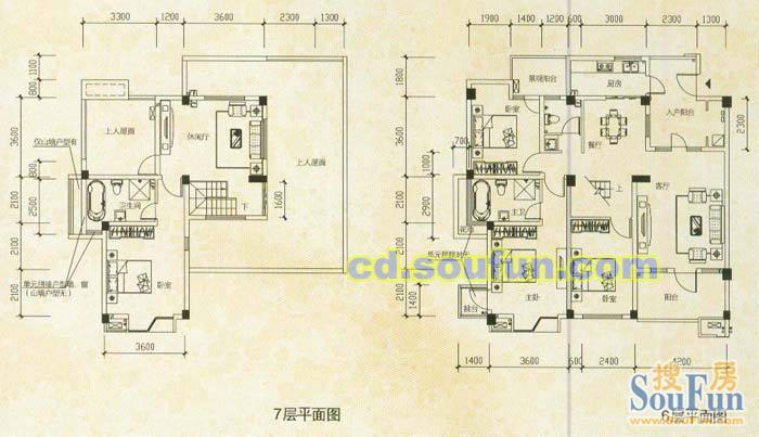 龙城一号户型图