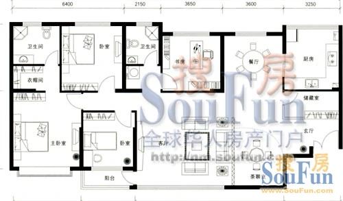 青洲豪庭户型图