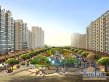 华海现代城电梯好楼层一梯两户南北通透精装三室两卫