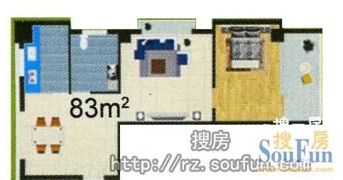 望海国际公寓户型图