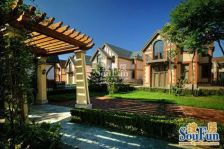 欧郡香水城精装独栋别墅,看房方便。