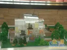 揽韵园一楼有庭院两室双卫 全天采光 视野开阔