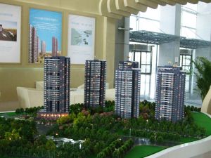 地铁一号线安子站精装修套三户型方正