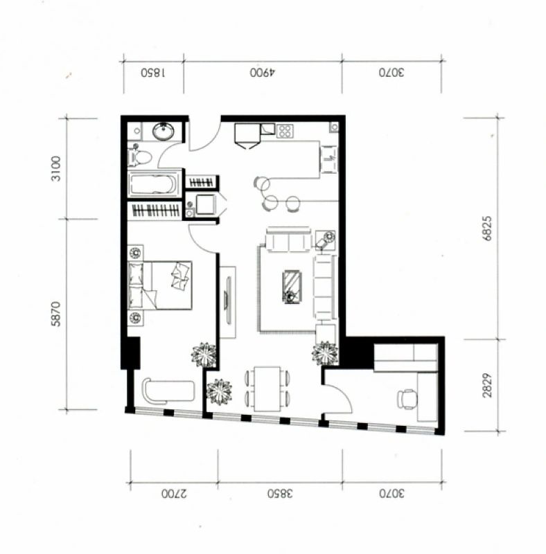 奈伦国际户型图