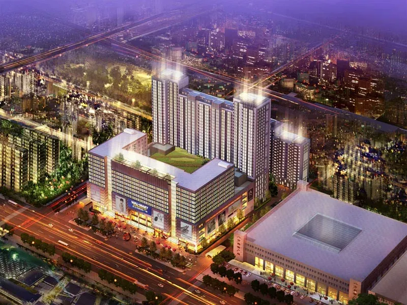 天一紫御庄园效果图鸟瞰图 天一紫御庄园效果图鸟瞰图