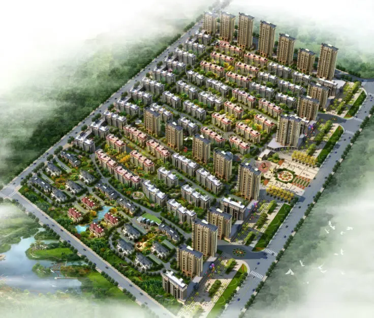 凯旋大道效果图鸟瞰图 凯旋大道效果图鸟瞰图