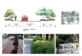 社区道路系统自行车道设计