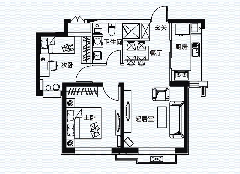 万科海港城户型图
