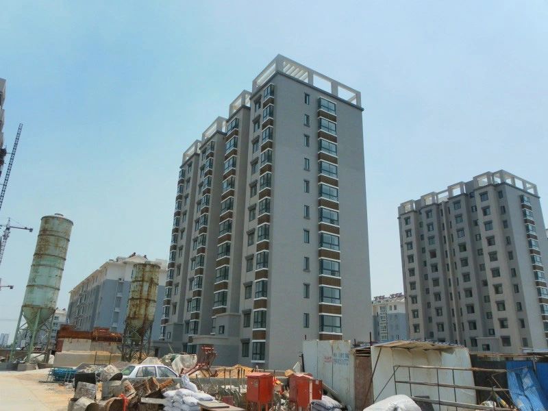 浞景翠园小区施工实景图(20110602)