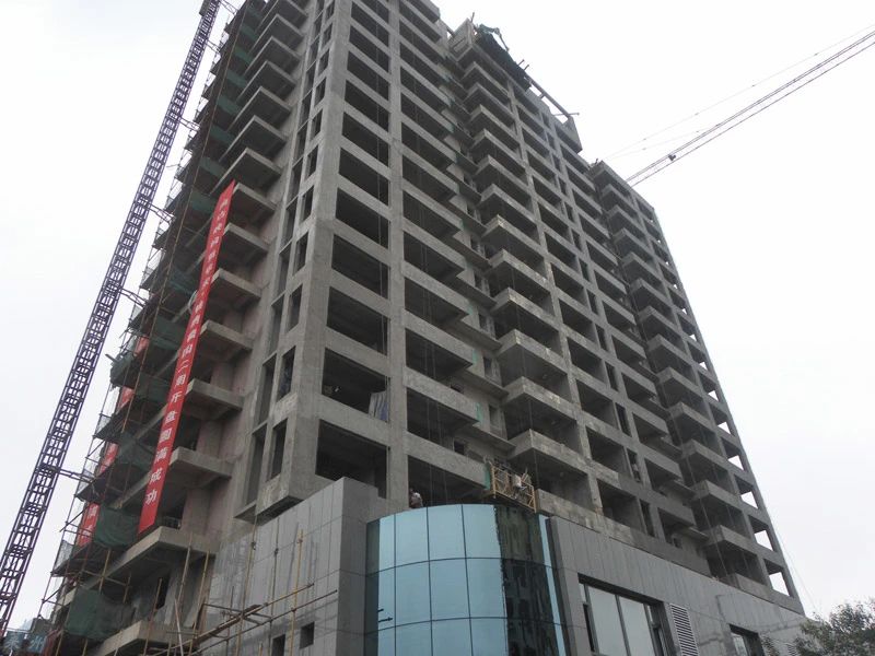 华安锦绣樱园一期高层住宅36号楼施工实景图(20110721)