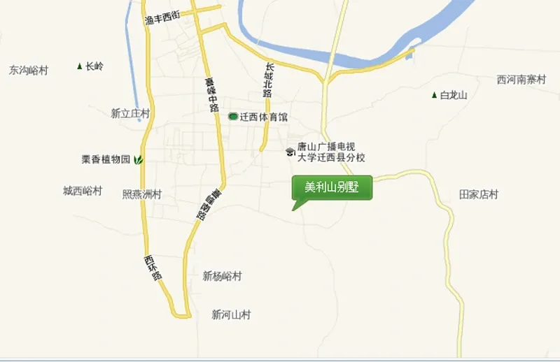美利山别墅交通图交通图 美利山别墅交通图交通图