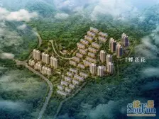 马栏 观山蝶恋花 封闭 拎包即住 绿化好 落地窗