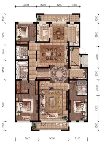 远洋公馆户型图