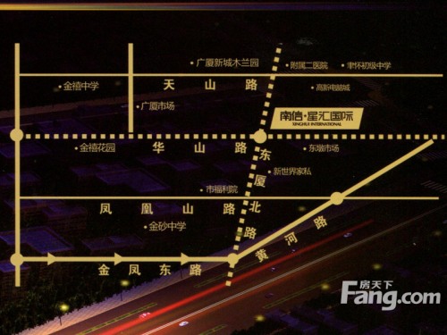 星汇国际交通图交通图