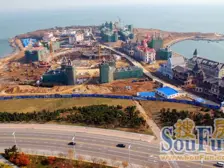 海景联排别墅 地下一层地上四层带电梯 封闭物业