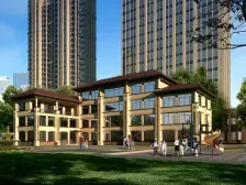 栖璐公园旁月亮湾,楼栋中间位置,南北院,地下2车库