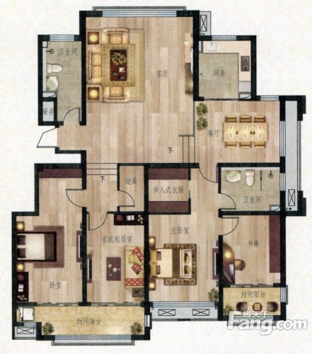 威海优惠来袭 4室大户型最低只需5550元/平米