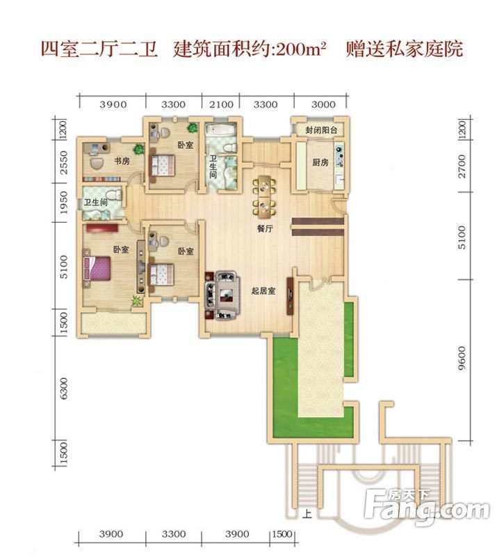 红山庄园户型-保定房天下