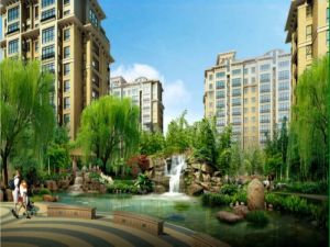 天福阳光花园4期住人一楼3室两厅带露台精装未住