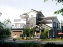 装修花了100w 上下4层,有车库和车位