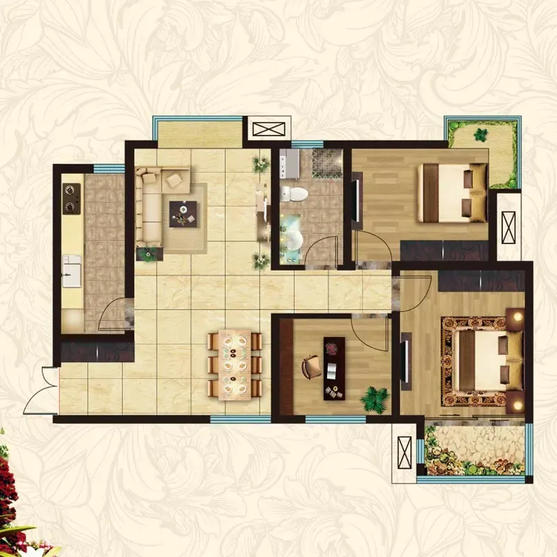 ¸ÕÐ蹺·¿Ò»²½µ½Î» ¸Û³Ç60-100ƽ¥ÅÌ4000ÔªÆð