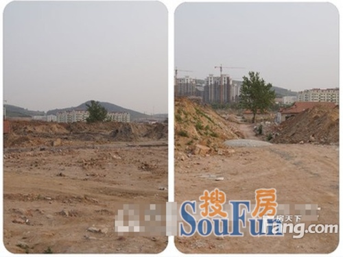 中南世纪锦城实景图工程进展之苏家村（20120522）