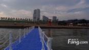 海滩浮桥实景图2012.6