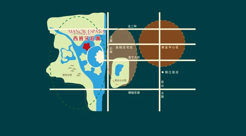 西班牙庄园交通图交通图 西班牙庄园交通图交通图