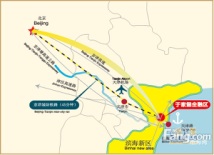 天津于家堡宝龙国际中心交通图
